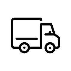 Truck icon symbol vector illustration

