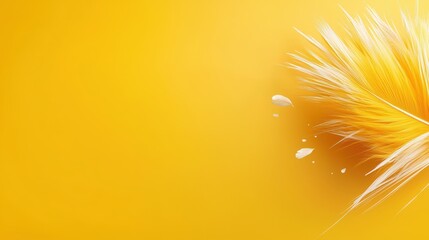Poster - A cheerful yellow color background with abstract designs, perfect for creating lively visuals in marketing materials, event promotions, or any design that seeks to stand out.