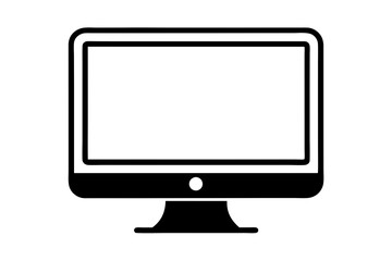 Monitor | isolated vector illustration on white background