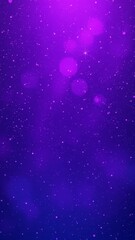 Fototapete - Starry purple galaxy background with glowing bokeh, ideal for fantasy and sci-fi designs