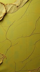Poster - Textured cracked yellow surface, ideal for abstract and artistic backgrounds.