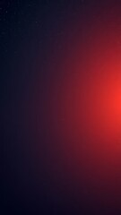 Poster - Red light gradient against dark background, ideal for dramatic and bold design projects
