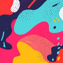Poster - Colorful Fractal Pattern for Modern Graphics