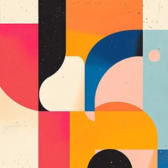 Poster - Colorful Fractal Pattern for Modern Graphics