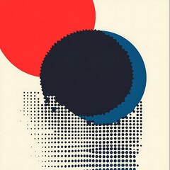 Poster - Colorful Gradient Design with Digital Texture