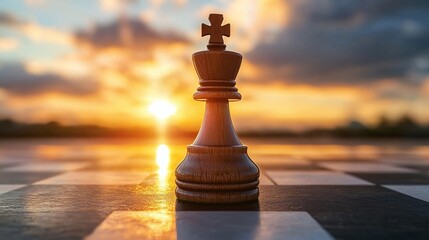 Poster - Strategically position your business for success by embracing a winning mindset like a chess champion