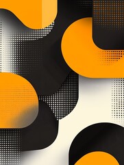 Poster - Colourful Abstract Background with Geometry