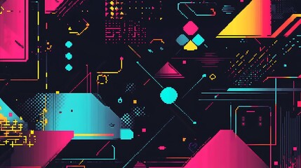 Fototapete - Minimal Gradient Abstract Design Background
