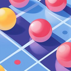 Poster - Geometric Abstract Texture for Websites