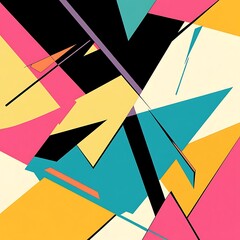 Fototapete - Sleek Abstract Design for Banners and Flyers