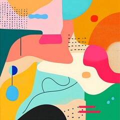 Poster - Creative Patterned Template for Websites