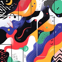 Poster - Futuristic Technology-Themed Abstract Wallpaper