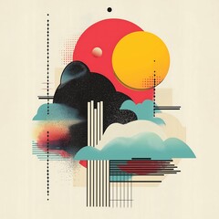 Poster - Minimalistic Geometric Design for Business Use