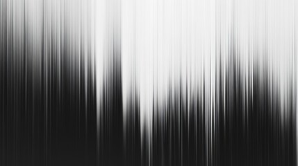 Poster - abstract black and white vertical lines background
