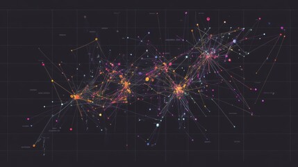 Poster - Abstract Network Visualization with Colorful Connections