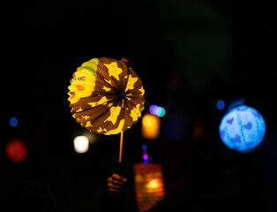 Lantern processions are connected with the celebrations of St. Martin. The light of the lanterns is supposed to shine through the dark places in us and to show the way to the people around us.