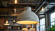 © SashaMagic - Industrial pendant lamp in modern interior