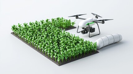 Poster - drone technology in modern agriculture practices