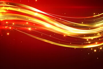 Poster - Luxurious Abstract Design with Rich Gold Textures