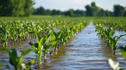 Poster - examine the connection between agriculture and flooding.