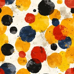 Poster - Colorful Seamless Abstract Energy Pattern Design