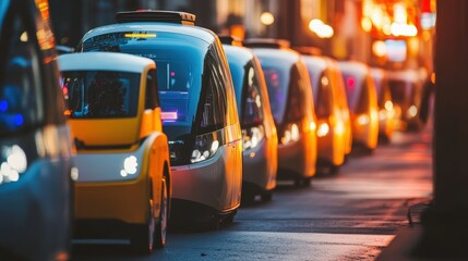 Poster - influence of public transportation on the development of autonomous vehicles.