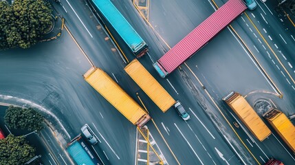 Poster - potential of blockchain technology in transportation.