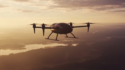 Poster - role of drones in aviation.