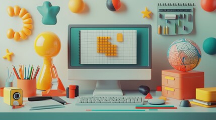 Poster - Innovative stylized educational tools for enhanced elearning experiences and engagement