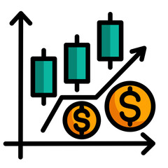 Wall Mural - Margin Trading Icon