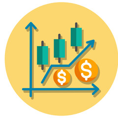 Wall Mural - Margin Trading Icon