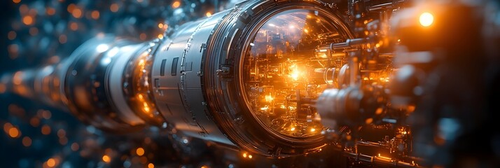 Leinwandbilder - captivating cosmic odyssey:illuminating the mysteries of the galactic frontier with mesmerizing cele