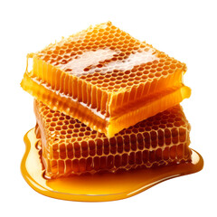 Wall Mural - Honey comb PNG Transparent