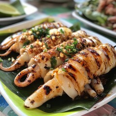 Sticker - Thailand Grilled Squid