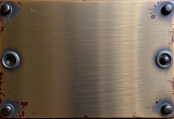 Wall Mural - metal background