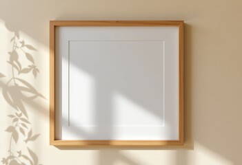 Wall Mural - picture frame on wall