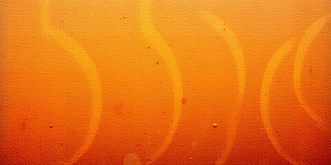 Poster - Orange textured background with faded circles