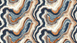 © NeuralNiche - Seamless abstract pattern showcasing unique textures and colors ideal for creative design and textile applications