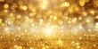 © Watcharapon - Golden holiday background with festive sparkles and bokeh lights, golden, rays, sparkles, glitter, lights