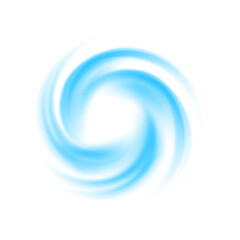 air effect сircle vortex png, spiral airflow effect, circle winter air - isolated transparent design