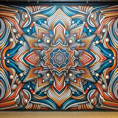 Wall Mural - Graffiti Optical Illusions Designs that trick the eye and create