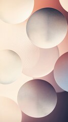 Poster - Abstract textured background with various sized beige circles, creating a modern and minimalistic aesthetic.