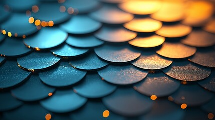 Poster - Close-Up of Butterfly Wing Scales with Soft Lighting