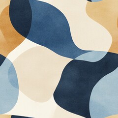 Poster - Vibrant Wave Pattern with Contrasting Colors