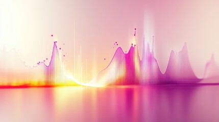 Poster - Vibrant Abstract Soundwave Graphics for Digital Media