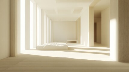 Aufkleber - Bright and Airy Modern Interior Design Space