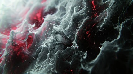 Poster - Abstract Mood with Evolving Layers and Textures