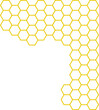 © Paradorn - Yellow Honeycomb Pattern