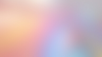 Fototapete - Abstract gradient  aura background in warm pastel tones, ideal for presentations and design backdrops.