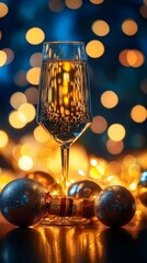 Wall Mural - celebrating fresh starts happy new year 2025